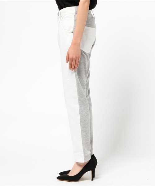 RODEO CROWNS WIDE BOWL（ロデオクラウンズワイドボウル）の「カラー コンビ パンツ（その他パンツ・レディース・ホワイト/ライトブルー/ダークネイビー/ネイビー・1/2/0）」の6枚目の写真