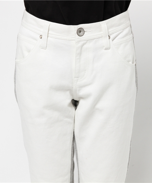 RODEO CROWNS WIDE BOWL（ロデオクラウンズワイドボウル）の「カラー コンビ パンツ（その他パンツ・レディース・ホワイト/ライトブルー/ダークネイビー/ネイビー・1/2/0）」の8枚目の写真