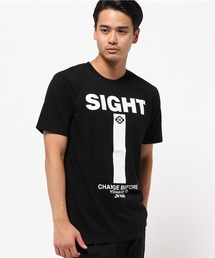 AZUL by moussy | TC天竺SIGHT半袖クルーネックT(Tシャツ/カットソー)