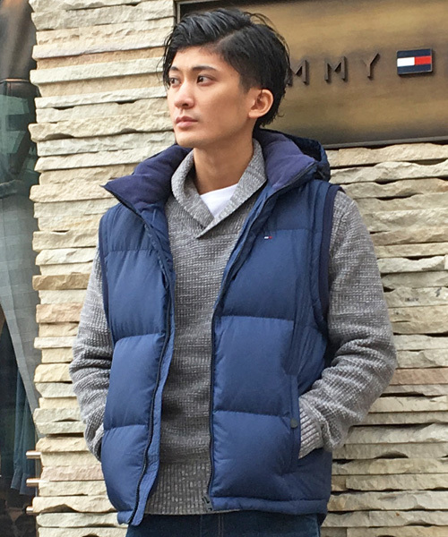 HILFIGER DENIM（ヒルフィガーデニム）の「BASIC DOWN VEST （ダウン 