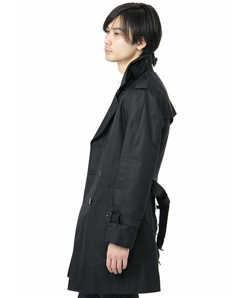 BEAUTY&YOUTH UNITED ARROWS（ビューティーアンドユースユナイテッドアローズ）の「BY I T/C GABER TRENCH◆（トレンチコート・メンズ・ブラック/ベージュ・SMALL/MEDIUM/LARGE）」の9枚目の写真
