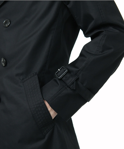 BEAUTY&YOUTH UNITED ARROWS（ビューティーアンドユースユナイテッドアローズ）の「BY I T/C GABER TRENCH◆（トレンチコート・メンズ・ブラック/ベージュ・SMALL/MEDIUM/LARGE）」の5枚目の写真