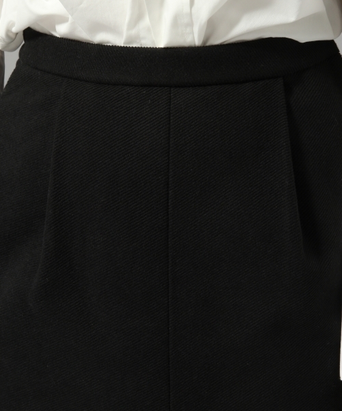 HARE（ハレ）の「フロントタックペンシルスカート(HARE)（スカート・レディース・ブラック/グレー系その他/ブラウン/ブラック系その他・MEDIUM/SMALL）」の11枚目の写真