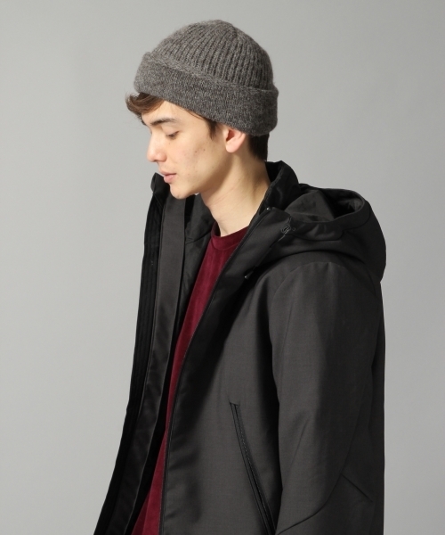 HARE（ハレ）の「アルパカワッチ(HARE)（ニットキャップ/ビーニー・レディース・ブラック/グレー/ブルー・FREE）」の8枚目の写真