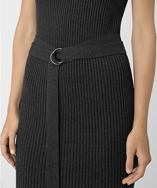 ALLSAINTS(オールセインツ)の「EAST DRESS(ワンピース・レディース・チャコールグレー・SMALL/MEDIUM)」の11枚目の写真