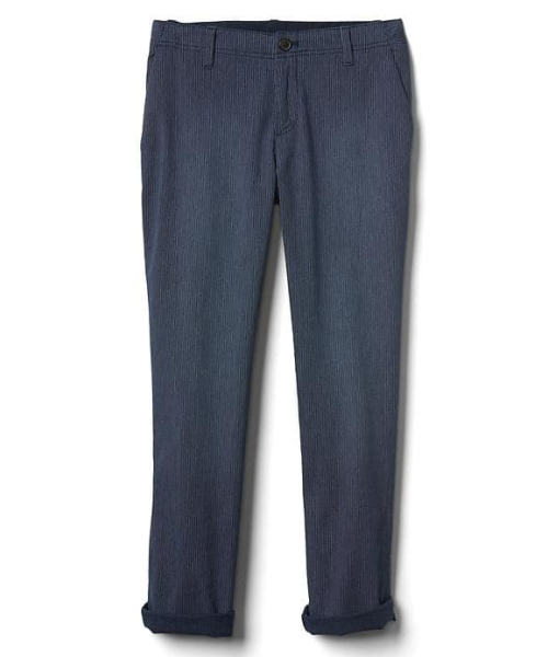 GAP(ギャップ)の「Gap ピンストライプ ガールフレンドチノ(チノパンツ・レディース・ブルー・00/000/8/6/0/2/4)」の9枚目の写真