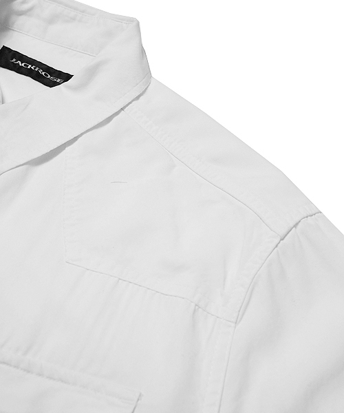 JACKROSE（ジャックローズ）の「テンセルカラーウエスタンシャツ（シャツ/ブラウス・メンズ・ベージュ/ネイビー/ピンク/ホワイト・L/M/XL）」の6枚目の写真