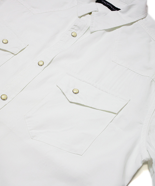 JACKROSE（ジャックローズ）の「テンセルカラーウエスタンシャツ（シャツ/ブラウス・メンズ・ベージュ/ネイビー/ピンク/ホワイト・L/M/XL）」の7枚目の写真