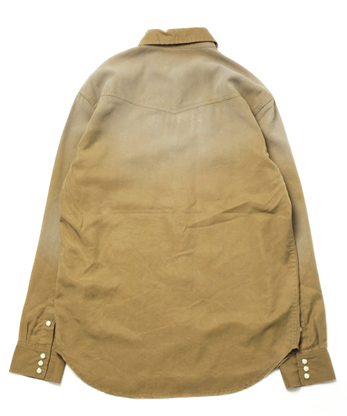 JACKROSE（ジャックローズ）の「テンセルカラーウエスタンシャツ（シャツ/ブラウス・メンズ・ベージュ/ネイビー/ピンク/ホワイト・L/M/XL）」の19枚目の写真