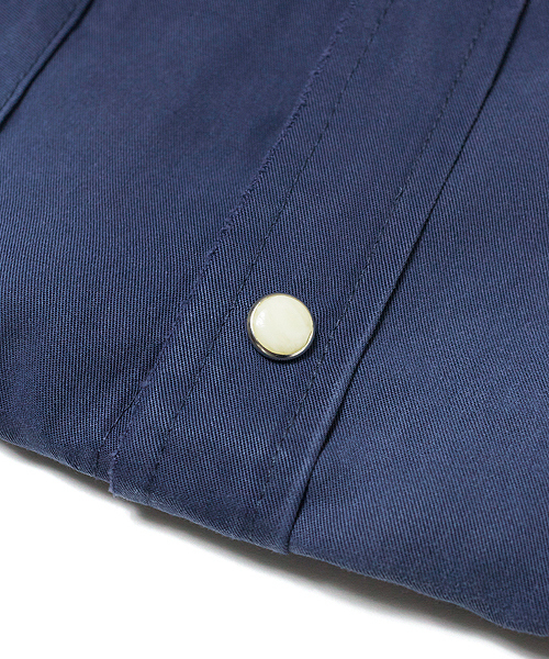 JACKROSE（ジャックローズ）の「テンセルカラーウエスタンシャツ（シャツ/ブラウス・メンズ・ベージュ/ネイビー/ピンク/ホワイト・L/M/XL）」の13枚目の写真