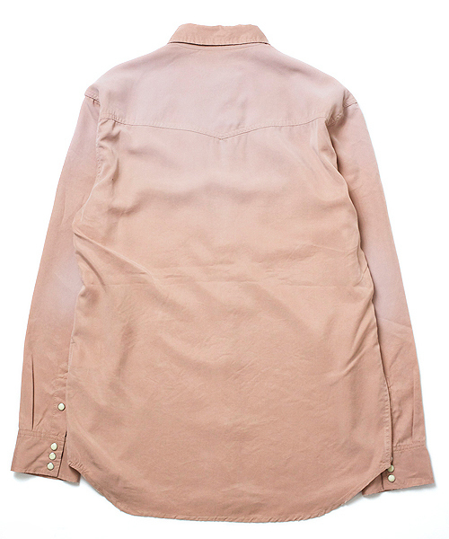 JACKROSE（ジャックローズ）の「テンセルカラーウエスタンシャツ（シャツ/ブラウス・メンズ・ベージュ/ネイビー/ピンク/ホワイト・L/M/XL）」の12枚目の写真