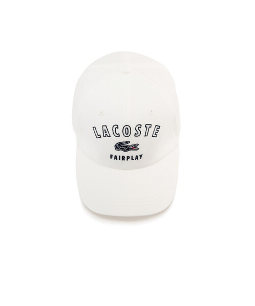 LACOSTE（ラコステ）の「刺繍入り6方キャップ（キャップ・メンズ・ネイビー/ホワイト/ワイン/カーキ/ブラック・FREE）」の7枚目の写真