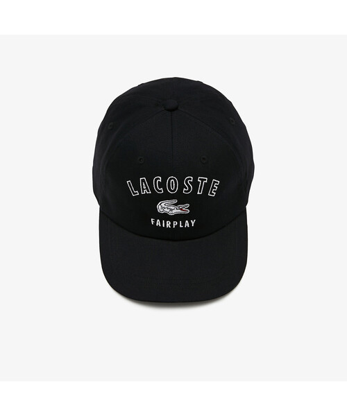LACOSTE（ラコステ）の「刺繍入り6方キャップ（キャップ・メンズ・ネイビー/ホワイト/ワイン/カーキ/ブラック・FREE）」の13枚目の写真