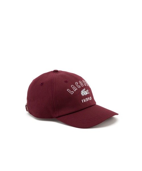 LACOSTE（ラコステ）の「刺繍入り6方キャップ（キャップ・メンズ・ネイビー/ホワイト/ワイン/カーキ/ブラック・FREE）」の5枚目の写真