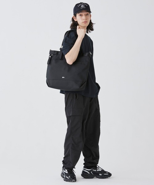 LACOSTE（ラコステ）の「刺繍入り6方キャップ（キャップ・メンズ・ネイビー/ホワイト/ワイン/カーキ/ブラック・FREE）」の16枚目の写真