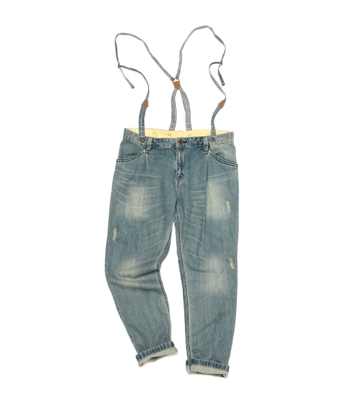 Ray BEAMS（レイビームス）の「Ray BEAMS / サスペンダー付き デニム（デニムパンツ・レディース・インディゴブルー・0/1/P）」の15枚目の写真
