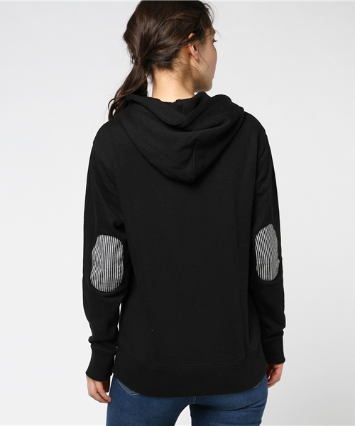 RODEO CROWNS WIDE BOWL（ロデオクラウンズワイドボウル）の「ヒッコリー スプレー缶 パーカー（パーカー・レディース・ブラック/ライトブルー/オフホワイト/トップグレー/ミント・FREE）」の9枚目の写真