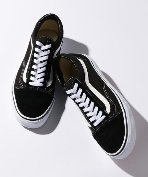 VANS(バンズ)の「<VANS(バンズ)> OLD SKOOL/スニーカー ◆(スニーカー・メンズ・ネイビー/ブラック・10/9/9h/8h/8/7h)」の2枚目の写真