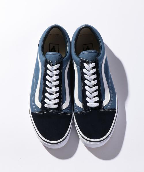 VANS(バンズ)の「<VANS(バンズ)> OLD SKOOL/スニーカー ◆(スニーカー・メンズ・ネイビー/ブラック・10/9/9h/8h/8/7h)」の3枚目の写真
