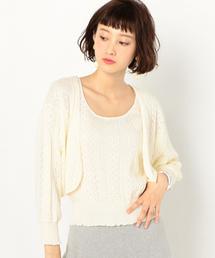 Another Edition | アイレットボレロ(カーディガン/ボレロ)