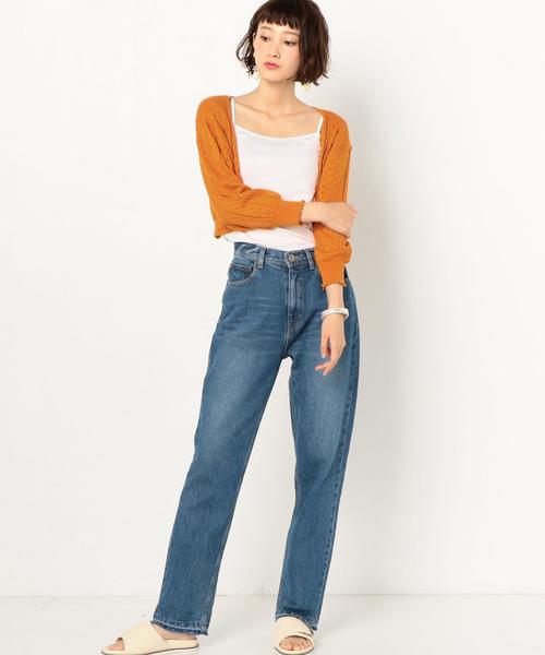 Another Edition（アナザーエディション）の「アイレットボレロ ◆（カーディガン/ボレロ・レディース・オフホワイト/オレンジ・FREE）」の6枚目の写真