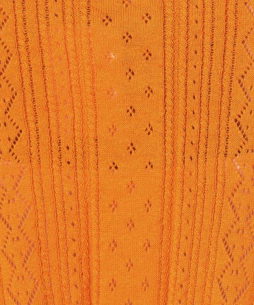 Another Edition（アナザーエディション）の「アイレットボレロ ◆（カーディガン/ボレロ・レディース・オフホワイト/オレンジ・FREE）」の11枚目の写真