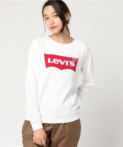 Levi's（リーバイス）の「【Levi's】グラフィックロゴクルー