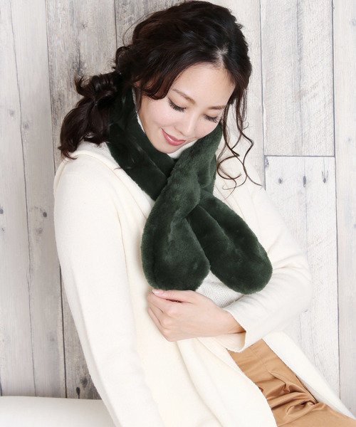 セール】フェイクファーマフラー（マフラー）｜sankyo shokai