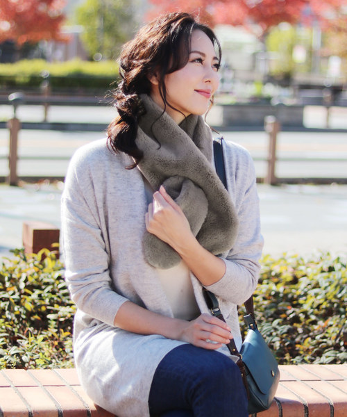 セール】フェイクファーマフラー（マフラー）｜sankyo shokai