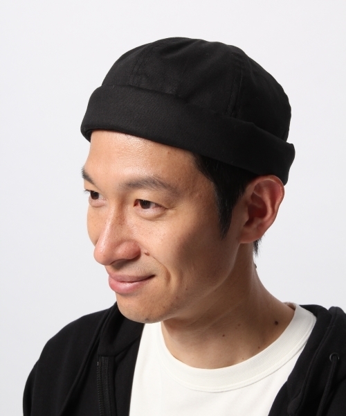 GLOBAL WORK（グローバルワーク）の「【抗菌防臭】ロールキャップSS/780666（キャップ・メンズ・ベージュ/ネイビー/ブラック・FREE）」の2枚目の写真