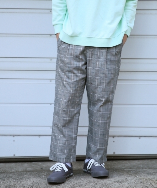 RAGEBLUE(レイジブルー)の「TR柄ワイドパンツSS/781478(その他パンツ・メンズ・ベージュ/グレー/ブルー系その他/ベージュ系その他・MEDIUM/LARGE/SMALL)」の3枚目の写真