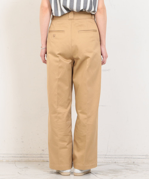 BEAUTY&YOUTH UNITED ARROWS(ビューティーアンドユースユナイテッドアローズ)の「BY∴ チノワイドパンツ о(チノパンツ・レディース・ベージュ/レッド・SMALL/LARGE/MEDIUM)」の15枚目の写真