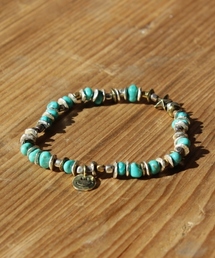 【WEB限定】amp japan×JOURNAL STANDARD メタル/ターコイズ ブレスレット #