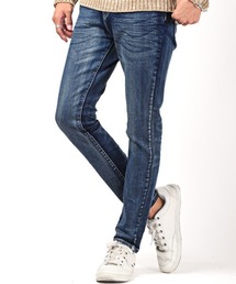 LUXSTYLE | ストレッチデニムスキニーアンクルパンツ(デニムパンツ)