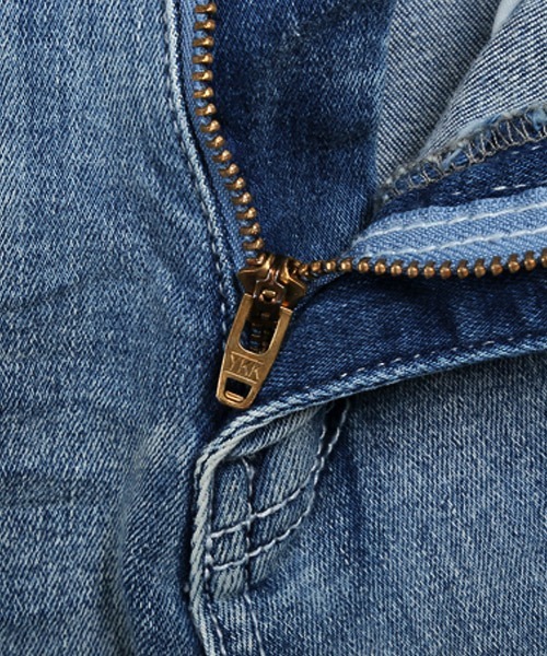 LUXSTYLE（ラグスタイル）の「ストレッチデニムスキニーアンクルパンツ（デニムパンツ・メンズ・インディゴブルー/ブルー系その他/ブルー/グレー/ブラック/ホワイト・S/M/L/XL）」の12枚目の写真