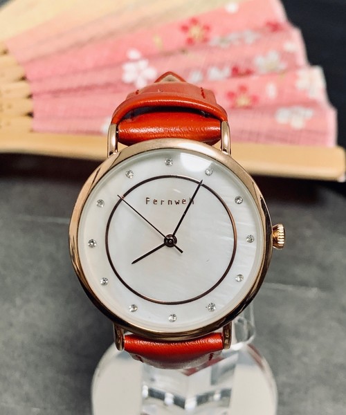 おしゃれスタ（オシャレスタ）の「【XROSS RAY】レザ-ベルト　ウオッチ（アナログ腕時計・レディース・ホワイト系その他/ブラック/ブラック系その他/ブラック系その他2/レッド/レッド系その他/レッド系その他2/ブラウン/ブラウン系その他/ブラウン系その他2/ピンク/パープル/ネイビー/オフホワイト/ホワイト系その他2/グリーン/ブラウン系その他3・FREE）」の17枚目の写真