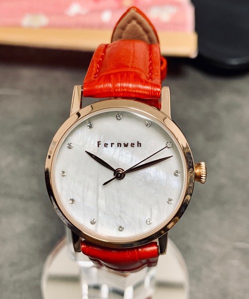 おしゃれスタ（オシャレスタ）の「【XROSS RAY】レザ-ベルト　ウオッチ（アナログ腕時計・レディース・ホワイト系その他/ブラック/ブラック系その他/ブラック系その他2/レッド/レッド系その他/レッド系その他2/ブラウン/ブラウン系その他/ブラウン系その他2/ピンク/パープル/ネイビー/オフホワイト/ホワイト系その他2/グリーン/ブラウン系その他3・FREE）」の16枚目の写真