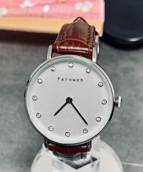 おしゃれスタ（オシャレスタ）の「【XROSS RAY】レザ-ベルト　ウオッチ（アナログ腕時計・レディース・ホワイト系その他/ブラック/ブラック系その他/ブラック系その他2/レッド/レッド系その他/レッド系その他2/ブラウン/ブラウン系その他/ブラウン系その他2/ピンク/パープル/ネイビー/オフホワイト/ホワイト系その他2/グリーン/ブラウン系その他3・FREE）」の10枚目の写真