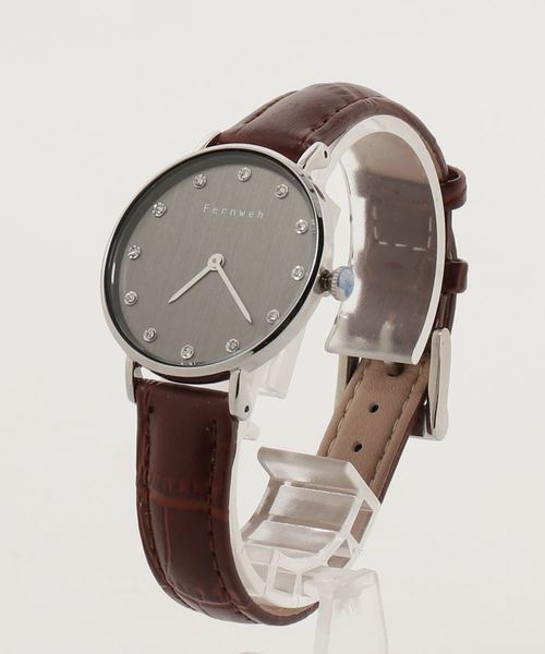 おしゃれスタ（オシャレスタ）の「【XROSS RAY】レザ-ベルト　ウオッチ（アナログ腕時計・レディース・ホワイト系その他/ブラック/ブラック系その他/ブラック系その他2/レッド/レッド系その他/レッド系その他2/ブラウン/ブラウン系その他/ブラウン系その他2/ピンク/パープル/ネイビー/オフホワイト/ホワイト系その他2/グリーン/ブラウン系その他3・FREE）」の19枚目の写真