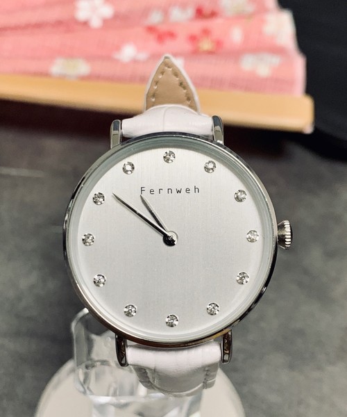 おしゃれスタ（オシャレスタ）の「【XROSS RAY】レザ-ベルト　ウオッチ（アナログ腕時計・レディース・ホワイト系その他/ブラック/ブラック系その他/ブラック系その他2/レッド/レッド系その他/レッド系その他2/ブラウン/ブラウン系その他/ブラウン系その他2/ピンク/パープル/ネイビー/オフホワイト/ホワイト系その他2/グリーン/ブラウン系その他3・FREE）」の4枚目の写真