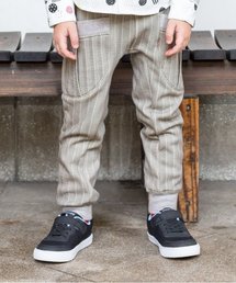 BREEZE | ネット限定 3色3柄マチ付脇ポケットパンツ 10分丈_裏シャギー(その他パンツ)