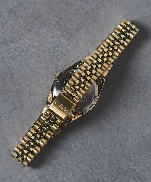 SEIKO（セイコー）の「＜SEIKO（セイコー）＞FLUTEDBEZEL 腕時計◆（アナログ腕時計・レディース・ゴールド/シルバー・FREE）」の5枚目の写真