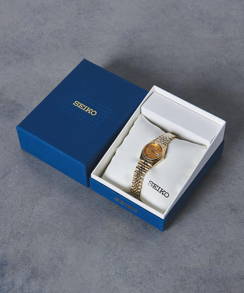 SEIKO（セイコー）の「＜SEIKO（セイコー）＞FLUTEDBEZEL 腕時計◆（アナログ腕時計・レディース・ゴールド/シルバー・FREE）」の16枚目の写真