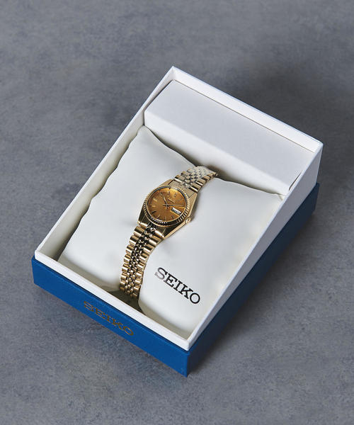 SEIKO（セイコー）の「＜SEIKO（セイコー）＞FLUTEDBEZEL 腕時計◆（アナログ腕時計・レディース・ゴールド/シルバー・FREE）」の8枚目の写真