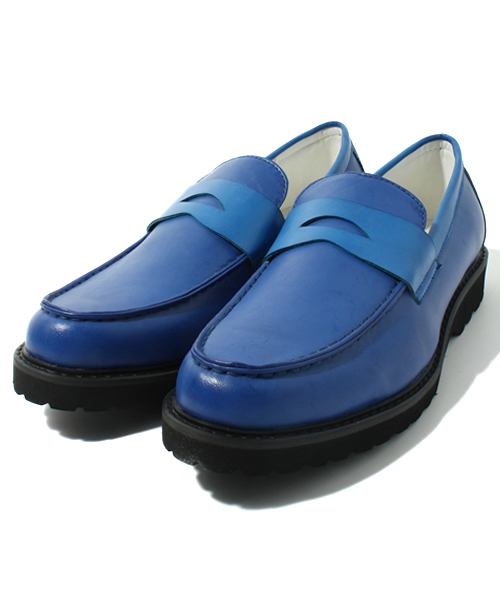 SENSE OF PLACE by URBAN RESEARCH（センスオブプレイスバイアーバンリサーチ）の「ラグソール・ローファー（その他シューズ・メンズ・ブルー/ブラック/ホワイト・41/42/43）」の3枚目の写真