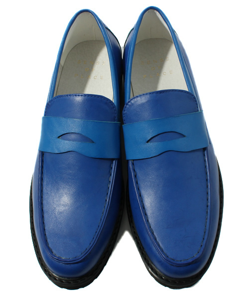 SENSE OF PLACE by URBAN RESEARCH（センスオブプレイスバイアーバンリサーチ）の「ラグソール・ローファー（その他シューズ・メンズ・ブルー/ブラック/ホワイト・41/42/43）」の10枚目の写真