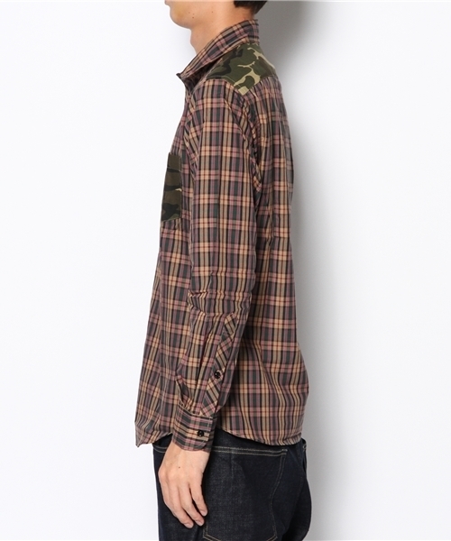 BEAMS（ビームス）の「□Expansion / MS2 LOCOS FIRST SHIRTS（シャツ/ブラウス・メンズ・ベージュ・SMALL/MEDIUM）」の2枚目の写真