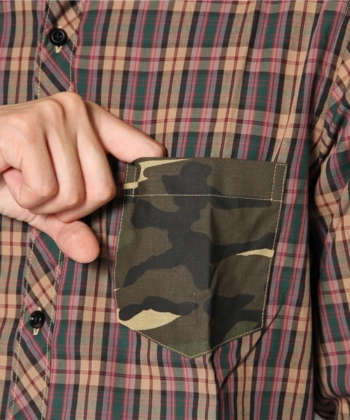 BEAMS（ビームス）の「□Expansion / MS2 LOCOS FIRST SHIRTS（シャツ/ブラウス・メンズ・ベージュ・SMALL/MEDIUM）」の5枚目の写真