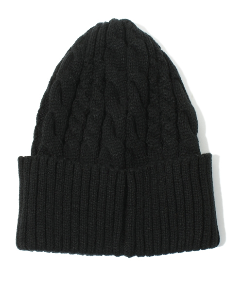 R.NEWBOLD（アールニューボールド）の「KNIT CAP/235420（ニットキャップ/ビーニー・メンズ・ブラック/ブラウン/ネイビー/バーガンディー・FREE）」の5枚目の写真