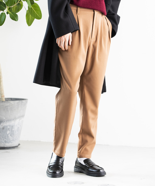 WEGO（ウィゴー）の「WEGO/起毛ストレッチペグトップスラックス（スラックス・メンズ・ブラック/キャメル・SMALL/MEDIUM/LARGE）」の14枚目の写真